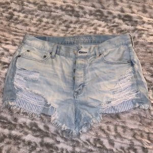 American eagle denim shorts
